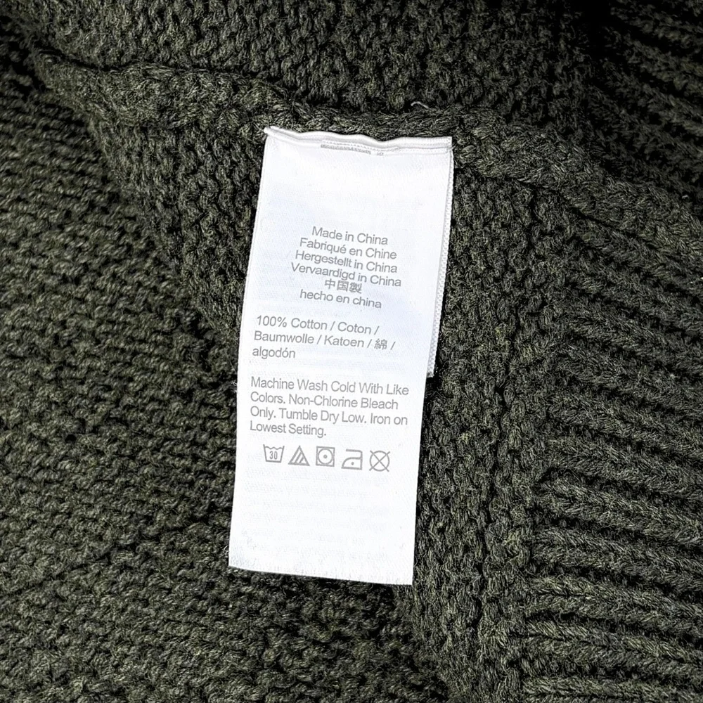 J. Crew Men’s Guernsey Stitch Cotton Sweater
